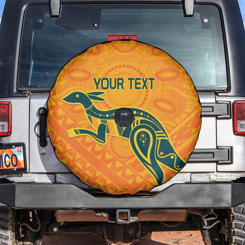 Custom Australia Rugby Spare Tire Cover Summer Paris 2024