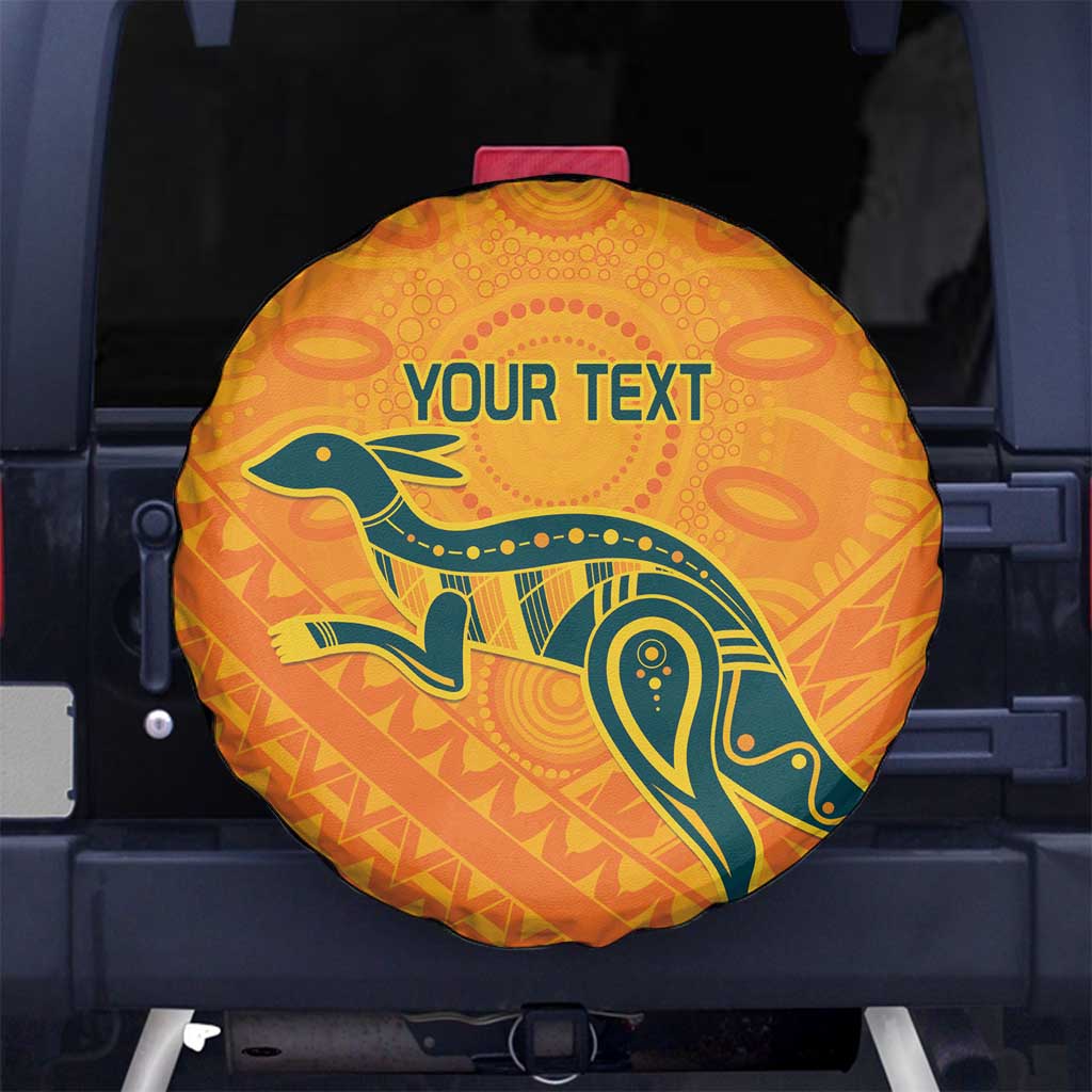 Custom Australia Rugby Spare Tire Cover Summer Paris 2024