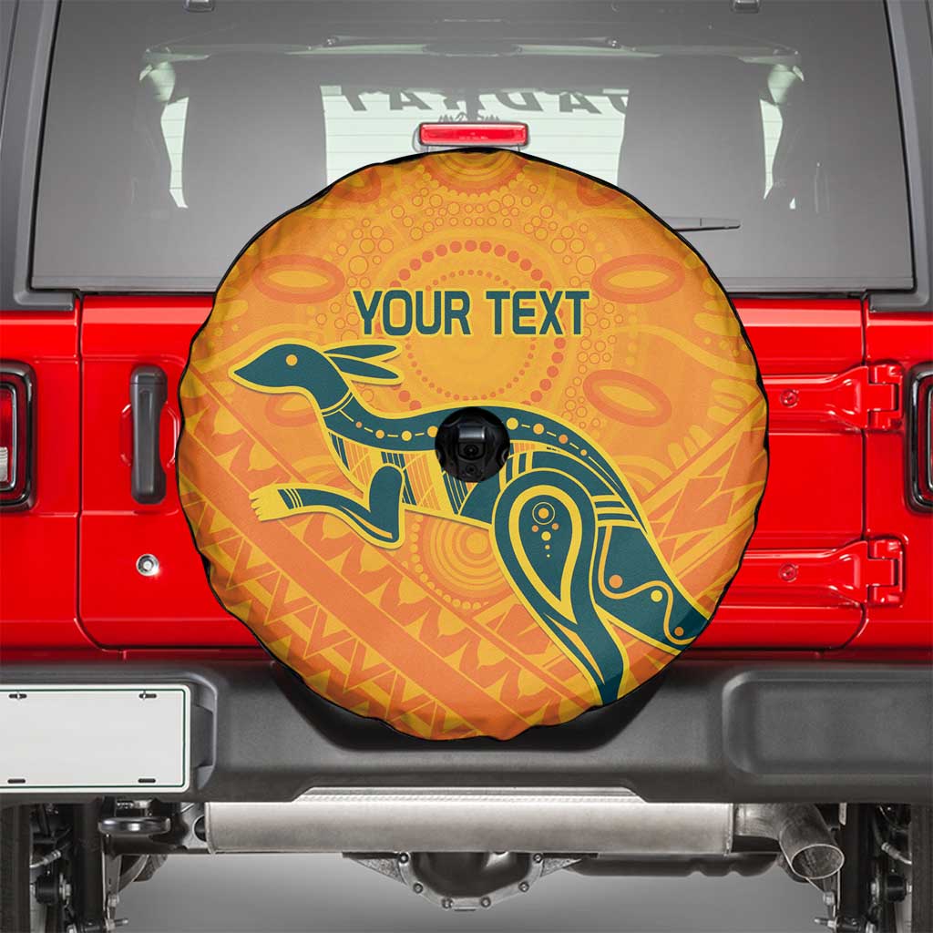 Custom Australia Rugby Spare Tire Cover Summer Paris 2024