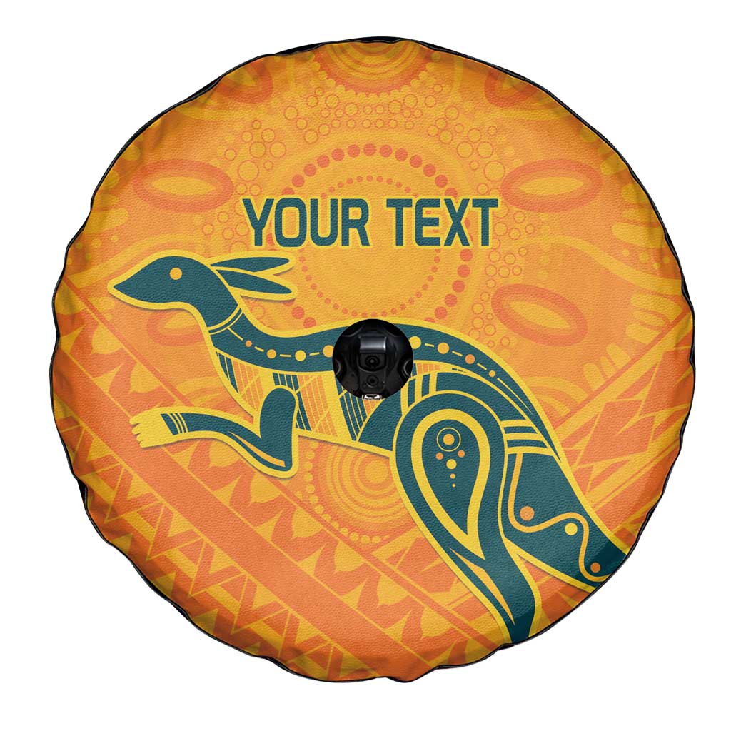 Custom Australia Rugby Spare Tire Cover Summer Paris 2024