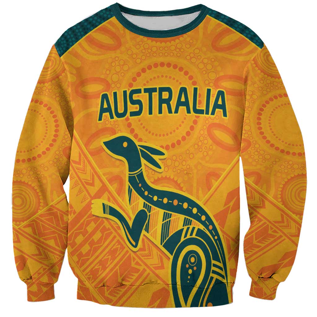 Custom Australia Rugby Sweatshirt Summer Paris 2024