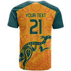 Custom Australia Rugby T Shirt Summer Paris 2024