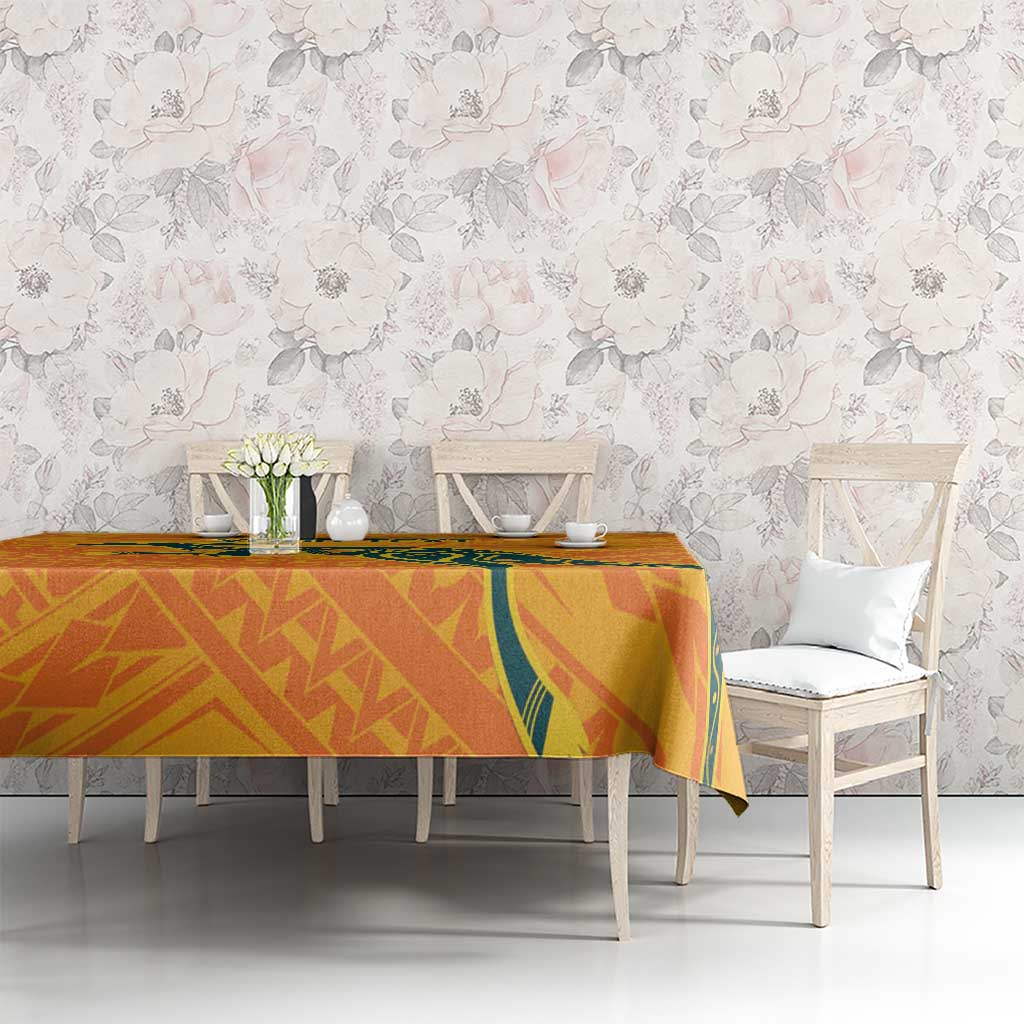 Custom Australia Rugby Tablecloth Summer Paris 2024