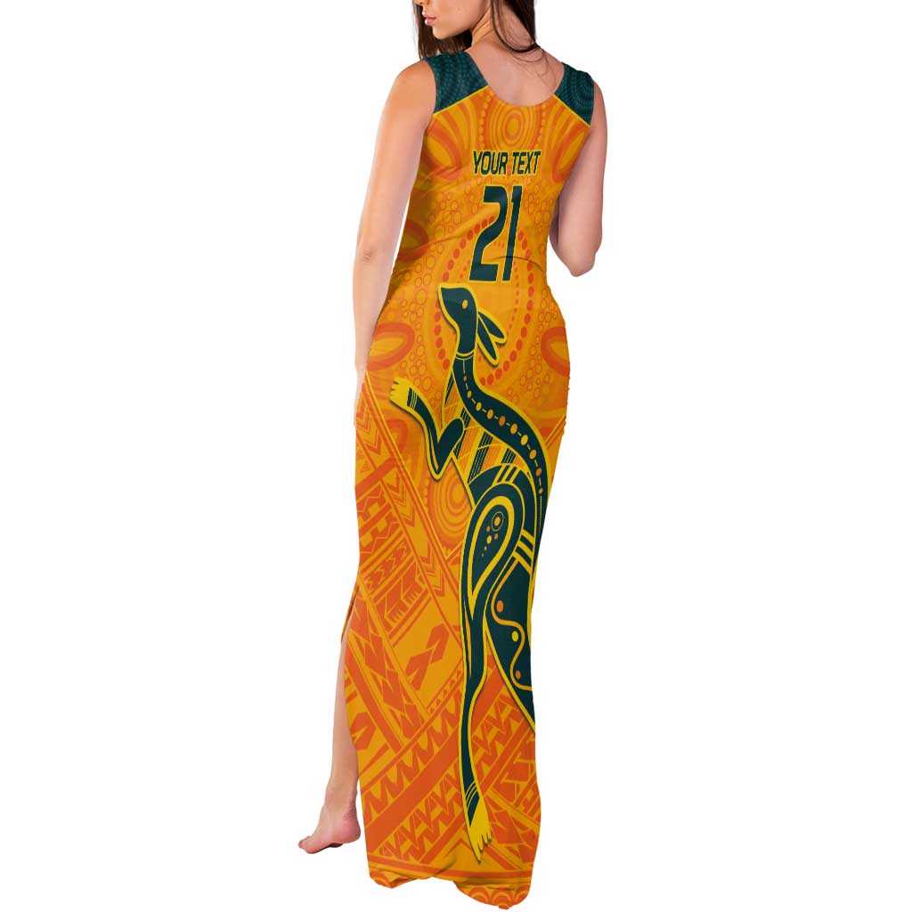 Custom Australia Rugby Tank Maxi Dress Summer Paris 2024