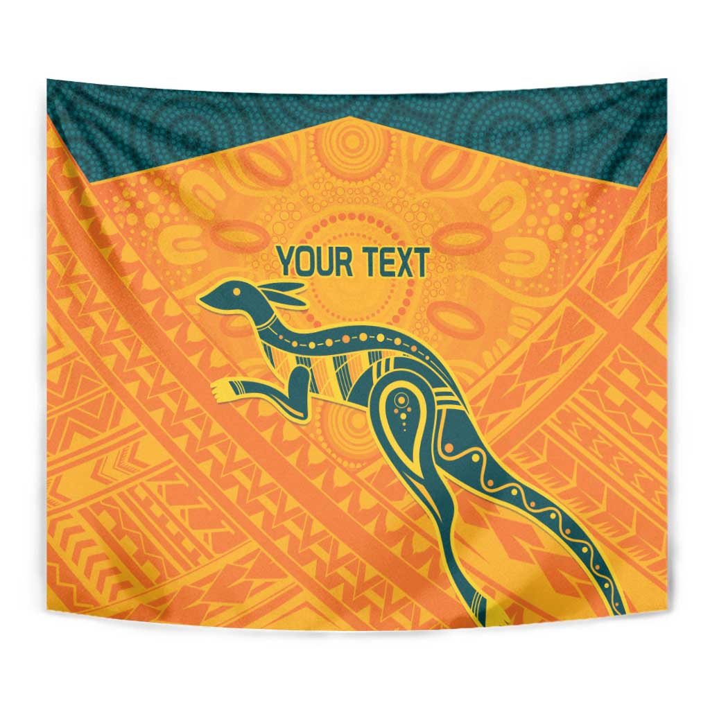 Custom Australia Rugby Tapestry Summer Paris 2024