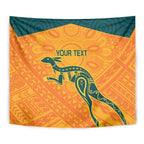 Custom Australia Rugby Tapestry Summer Paris 2024