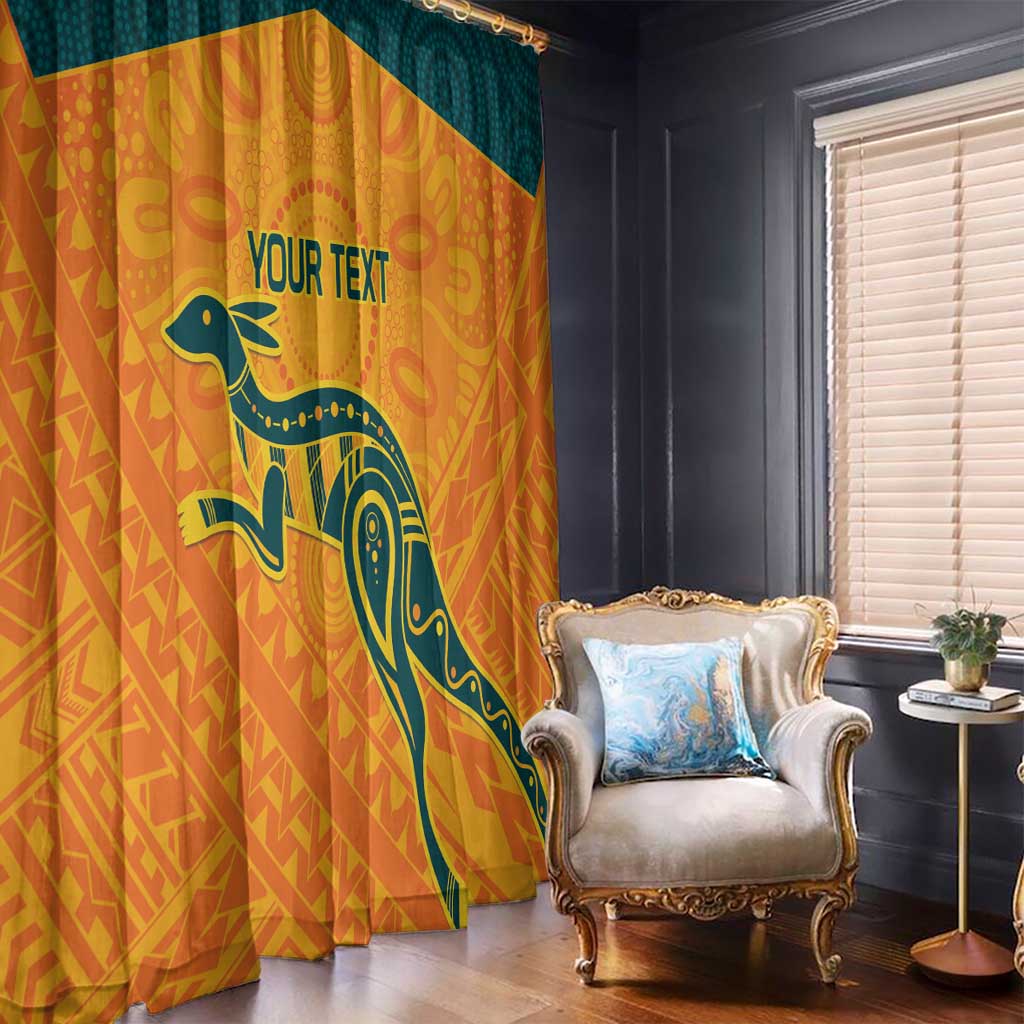 Custom Australia Rugby Window Curtain Summer Paris 2024