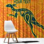 Custom Australia Rugby Window Curtain Summer Paris 2024