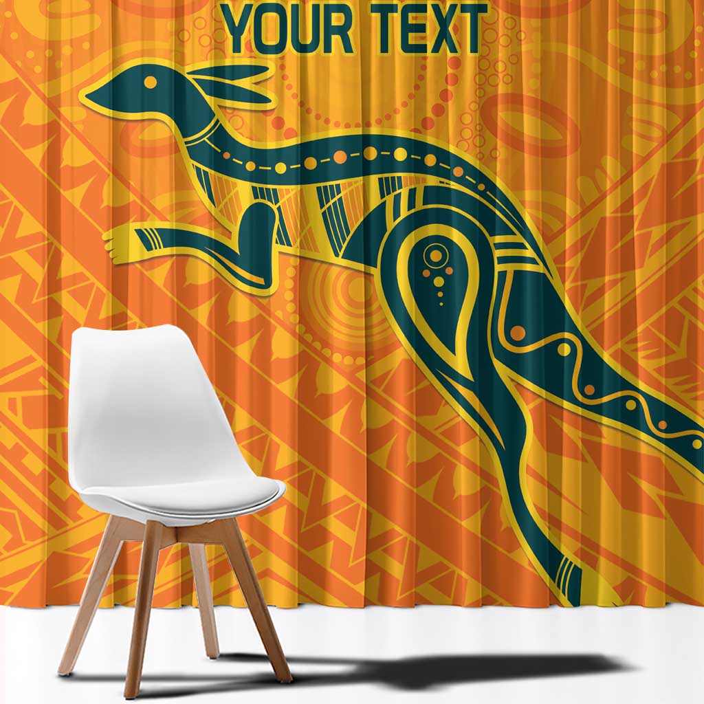 Custom Australia Rugby Window Curtain Summer Paris 2024