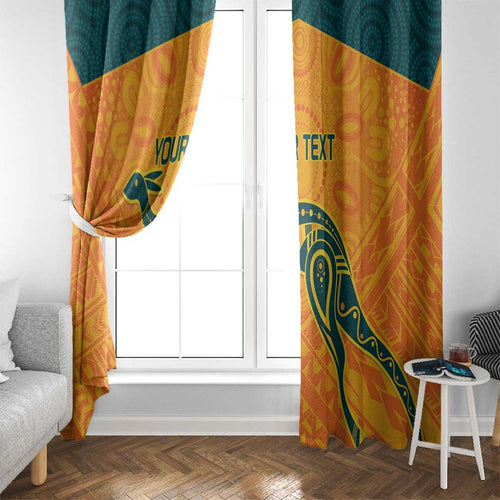 Custom Australia Rugby Window Curtain Summer Paris 2024