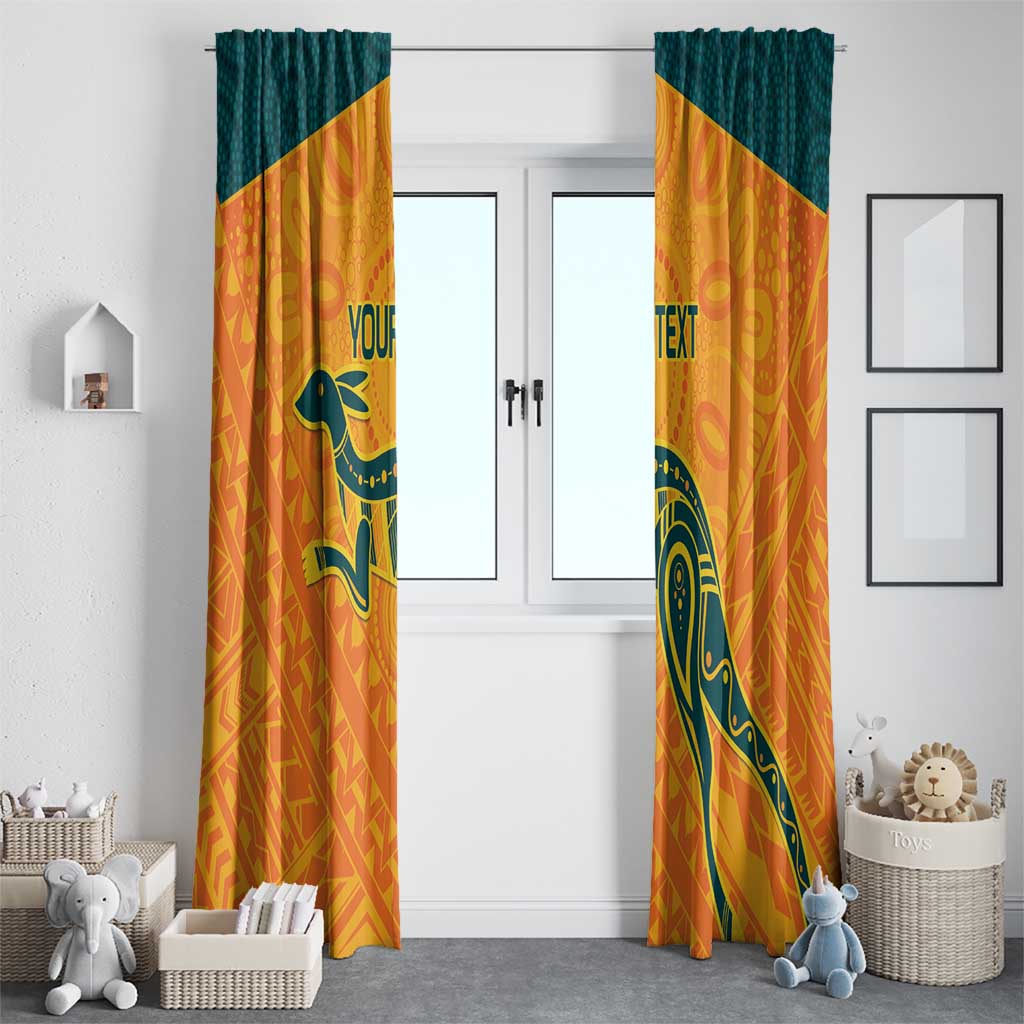 Custom Australia Rugby Window Curtain Summer Paris 2024