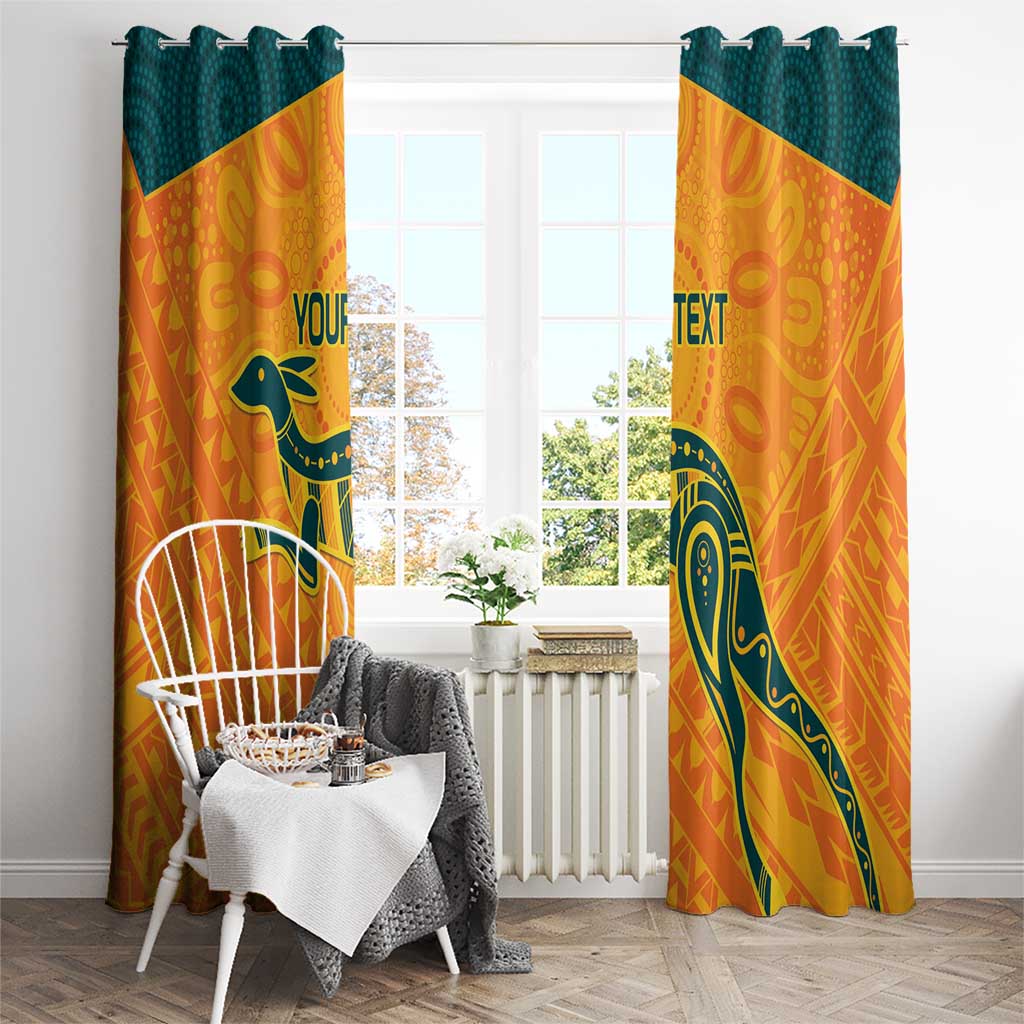 Custom Australia Rugby Window Curtain Summer Paris 2024