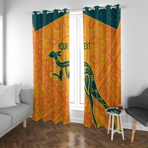 Custom Australia Rugby Window Curtain Summer Paris 2024