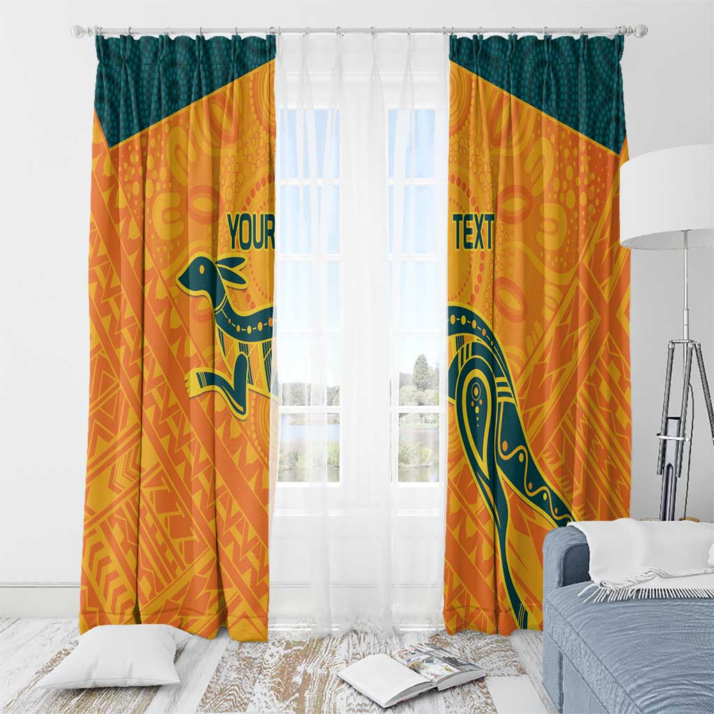 Custom Australia Rugby Window Curtain Summer Paris 2024