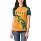 Custom Australia Rugby Women Polo Shirt Summer Paris 2024