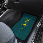 Custom Australia Rugby Car Mats Proud of Aussie Kangaroo
