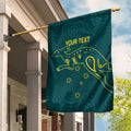 Custom Australia Rugby Garden Flag Proud of Aussie Kangaroo