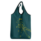Custom Australia Rugby Grocery Bag Proud of Aussie Kangaroo