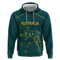 Custom Australia Rugby Hoodie Proud of Aussie Kangaroo