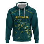 Custom Australia Rugby Hoodie Proud of Aussie Kangaroo