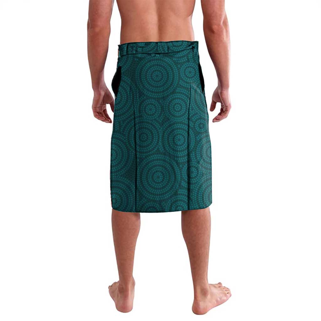 Custom Australia Rugby Lavalava Proud of Aussie Kangaroo