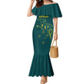 Custom Australia Rugby Mermaid Dress Proud of Aussie Kangaroo