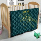 Custom Australia Rugby Quilt Proud of Aussie Kangaroo