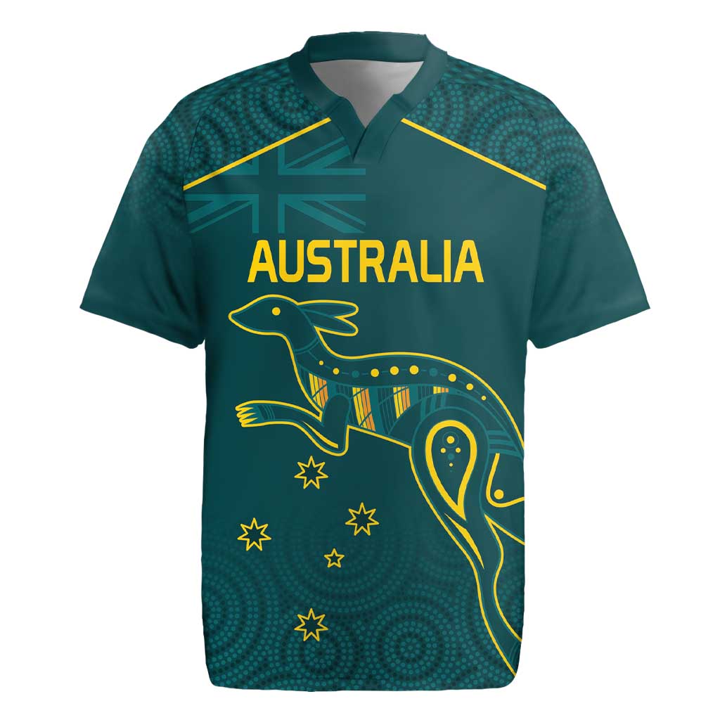Custom Australia Rugby Rugby Jersey Proud of Aussie Kangaroo