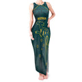 Custom Australia Rugby Tank Maxi Dress Proud of Aussie Kangaroo