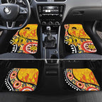Australia Bushfire Aboriginal Personalised Car Mats Bush Fire Dreaming - Aussie Hoodie