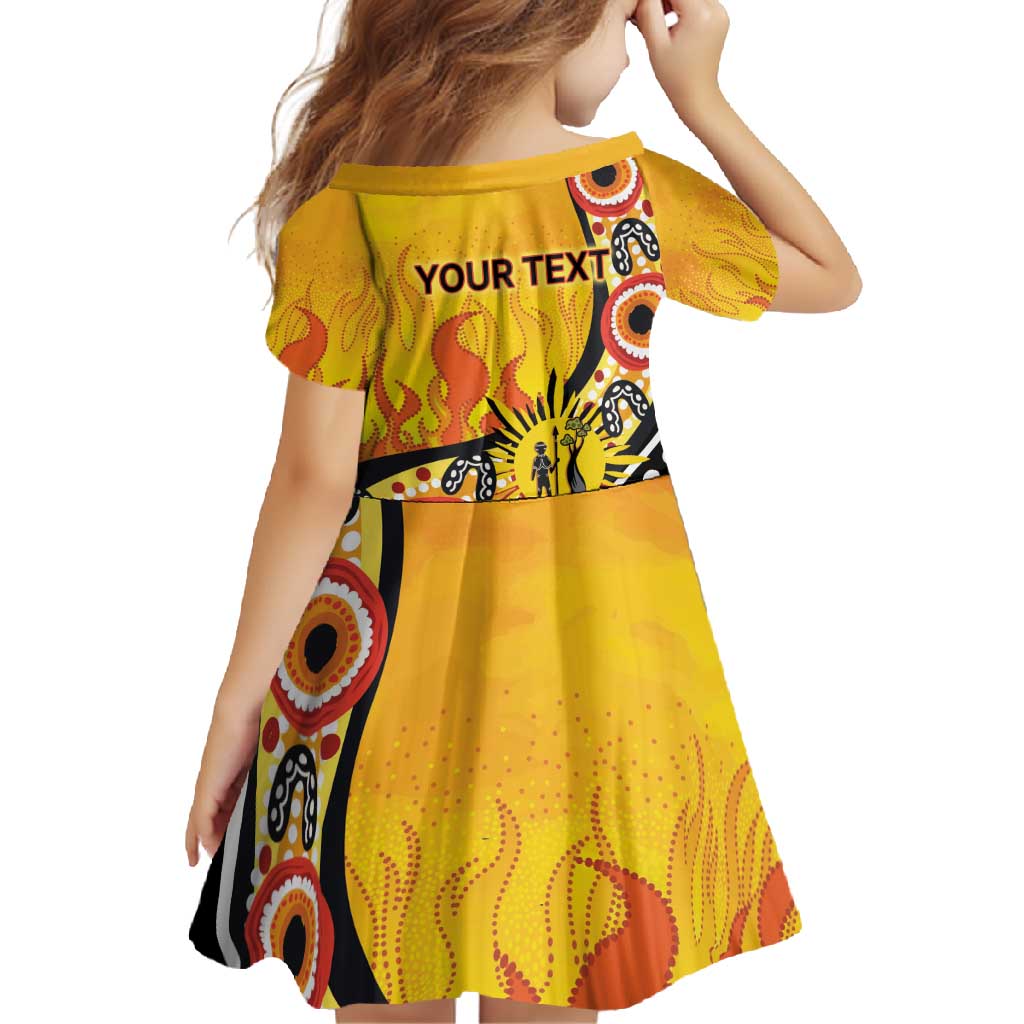 Australia Bushfire Aboriginal Personalised Family Matching Off Shoulder Maxi Dress and Hawaiian Shirt Bush Fire Dreaming - Aussie Hoodie