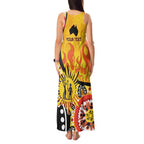 Australia Bushfire Aboriginal Personalised Tank Maxi Dress Bush Fire Dreaming - Aussie Hoodie