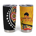 Australia Bushfire Aboriginal Personalised Tumbler Cup Bush Fire Dreaming - Aussie Hoodie