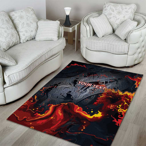 Australia Bushfire Aboriginal Personalised Area Rug Fire Dreaming Healing Country - Aussie Hoodie