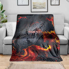 Australia Bushfire Aboriginal Personalised Blanket Fire Dreaming Healing Country - Aussie Hoodie