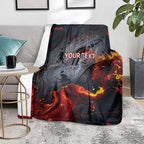 Australia Bushfire Aboriginal Personalised Blanket Fire Dreaming Healing Country - Aussie Hoodie