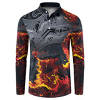 Australia Bushfire Aboriginal Personalised Button Sweatshirt Fire Dreaming Healing Country - Aussie Hoodie