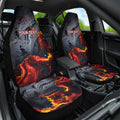 Australia Bushfire Aboriginal Personalised Car Seat Cover Fire Dreaming Healing Country - Aussie Hoodie