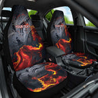 Australia Bushfire Aboriginal Personalised Car Seat Cover Fire Dreaming Healing Country - Aussie Hoodie