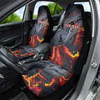 Australia Bushfire Aboriginal Personalised Car Seat Cover Fire Dreaming Healing Country - Aussie Hoodie