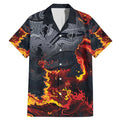 Australia Bushfire Aboriginal Personalised Family Matching Mermaid Dress and Hawaiian Shirt Fire Dreaming Healing Country - Aussie Hoodie
