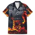 Australia Bushfire Aboriginal Personalised Family Matching Mermaid Dress and Hawaiian Shirt Fire Dreaming Healing Country - Aussie Hoodie