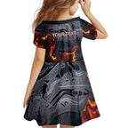 Australia Bushfire Aboriginal Personalised Family Matching Tank Maxi Dress and Hawaiian Shirt Fire Dreaming Healing Country - Aussie Hoodie