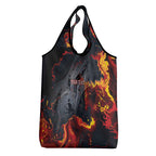 Australia Bushfire Aboriginal Personalised Grocery Bag Fire Dreaming Healing Country - Aussie Hoodie