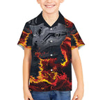 Australia Bushfire Aboriginal Personalised Kid Hawaiian Shirt Fire Dreaming Healing Country - Aussie Hoodie