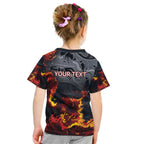 Australia Bushfire Aboriginal Personalised Kid T Shirt Fire Dreaming Healing Country - Aussie Hoodie