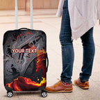 Australia Bushfire Aboriginal Personalised Luggage Cover Fire Dreaming Healing Country - Aussie Hoodie