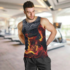 Australia Bushfire Aboriginal Personalised Men Tank Top Fire Dreaming Healing Country - Aussie Hoodie