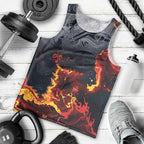 Australia Bushfire Aboriginal Personalised Men Tank Top Fire Dreaming Healing Country - Aussie Hoodie