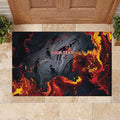 Australia Bushfire Aboriginal Personalised Rubber Doormat Fire Dreaming Healing Country - Aussie Hoodie